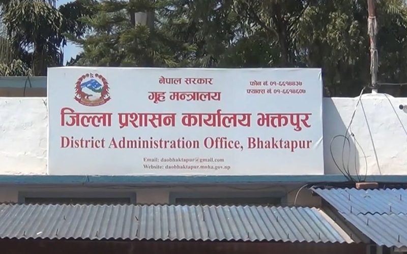 भक्तपुरमा अनिश्चितकालीन कर्फ्यू