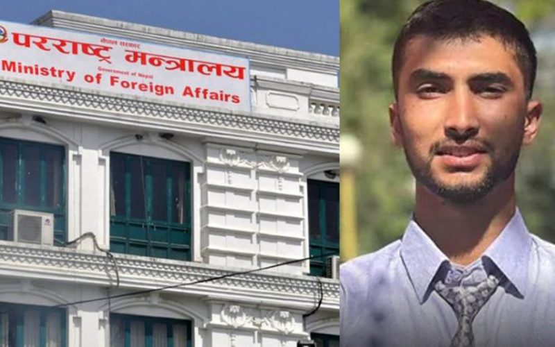 विपिन जोशीको शव नेपाल ल्याउने प्रक्रिया शुरु भयो- परराष्ट्र मन्त्रालय