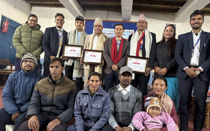 जुम्लामा उत्कृष्ट करदाता सम्मानित