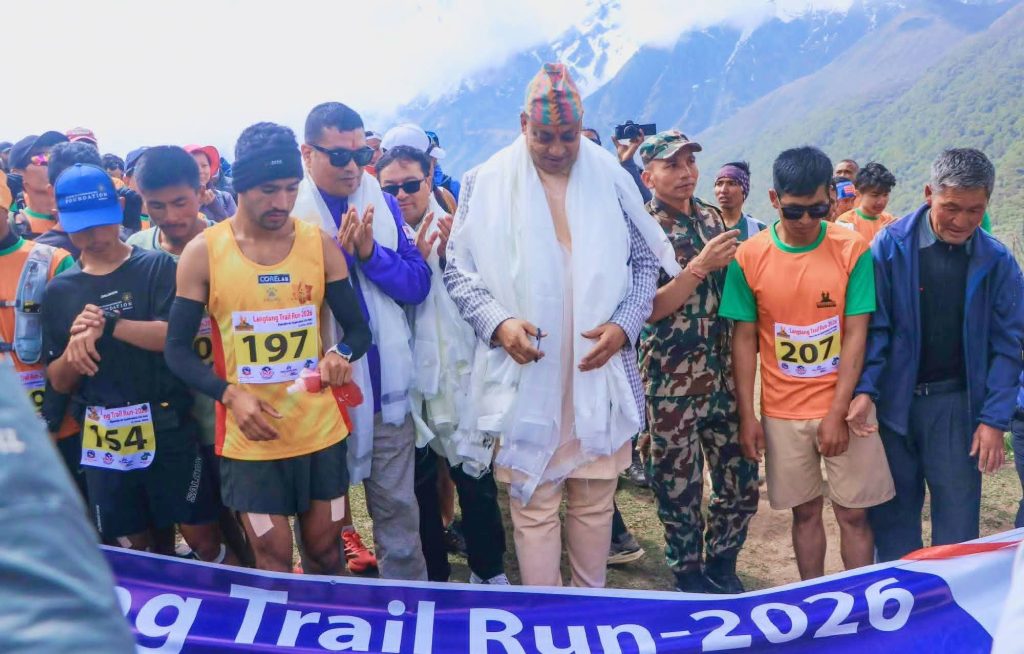 दोस्रो लाङ्टाङ ट्रेल रन सम्पन्न 